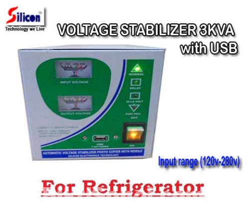 VOLTAGE STABILIZER 3KVA(120V-280V)